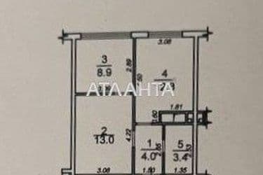 2-rooms apartment apartment by the address st. Zhemchuzhnaya (area 42 m²) - Atlanta.ua - photo 31