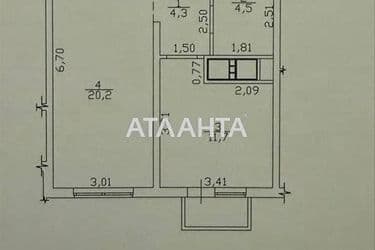 1-room apartment apartment by the address st. Lyustdorfskaya dor Chernomorskaya dor (area 43 m²) - Atlanta.ua - photo 28