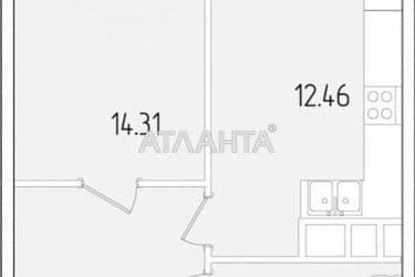 1-room apartment apartment by the address st. Krasnova (area 42,5 m²) - Atlanta.ua - photo 8
