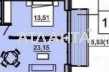 1-room apartment apartment by the address st. Avdeeva chernomorskogo (area 46,4 m²) - Atlanta.ua - photo 16