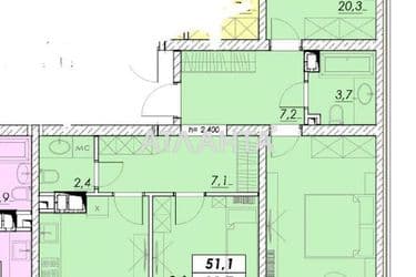 3-rooms apartment apartment by the address st. Prokhorovskaya Khvorostina (area 92,2 m²) - Atlanta.ua - photo 19