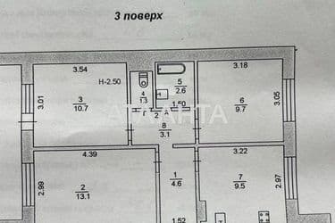 3-rooms apartment apartment by the address st. Radostnaya (area 58,1 m²) - Atlanta.ua - photo 39