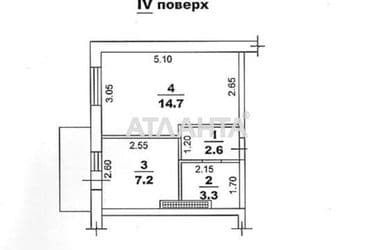 1-room apartment apartment by the address st. Lyustdorfskaya dor Chernomorskaya dor (area 29,8 m²) - Atlanta.ua - photo 16
