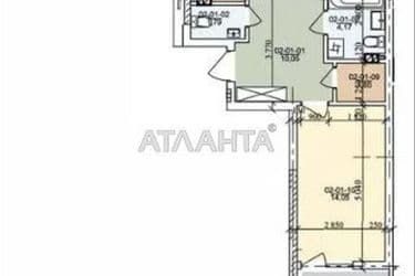 2-кімнатна квартира за адресою вул. Трускавецька (площа 73,6 м²) - Atlanta.ua - фото 14