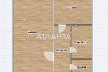 1-room apartment apartment by the address st. Vasiliya Porika (area 32 m²) - Atlanta.ua - photo 20
