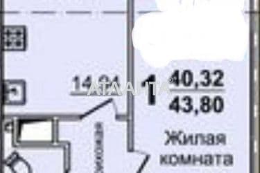 1-кімнатна квартира за адресою вул. Перлинна (площа 44 м²) - Atlanta.ua - фото 21