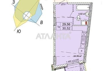1-room apartment apartment by the address st. Chubaevskaya Selsovetskaya (area 30,1 m²) - Atlanta.ua - photo 18