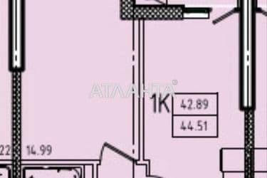 1-комнатная квартира по адресу ул. Генуэзская (площадь 44,5 м²) - Atlanta.ua - фото 15