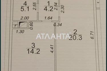 1-room apartment apartment by the address st. Sakharova (area 43,5 m²) - Atlanta.ua - photo 10