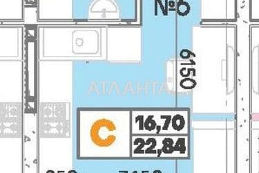 1-комнатная квартира по адресу ул. Слободская (площадь 23,5 м²) - Atlanta.ua - фото 22