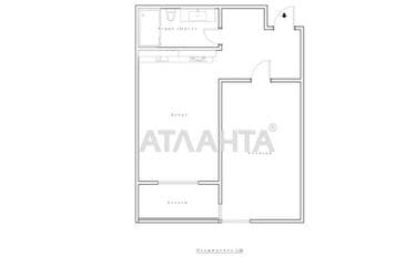 1-кімнатна квартира за адресою вул. Краснова (площа 42,6 м²) - Atlanta.ua - фото 60
