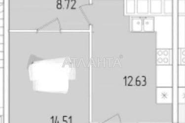 1-room apartment apartment by the address st. Krasnova (area 42,8 m²) - Atlanta.ua - photo 14