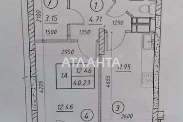 1-room apartment apartment by the address st. Baltiyskiy per (area 40,2 m²) - Atlanta.ua - photo 31