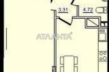 2-комнатная квартира по адресу ул. Сахарова (площадь 44 м²) - Atlanta.ua - фото 16