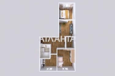2-комнатная квартира по адресу ул. Сегедская (площадь 43 м²) - Atlanta.ua - фото 19