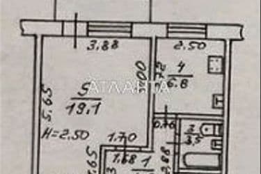 1-room apartment apartment by the address st. Bocharova gen (area 36 m²) - Atlanta.ua - photo 12