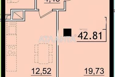 1-room apartment apartment by the address st. Sakharova (area 42,5 m²) - Atlanta.ua - photo 16