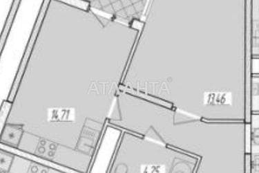 1-комнатная квартира по адресу ул. Краснова (площадь 43,5 м²) - Atlanta.ua - фото 12