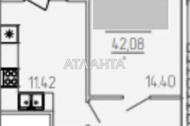 1-room apartment apartment by the address st. Krasnova (area 42,1 m²) - Atlanta.ua - photo 7