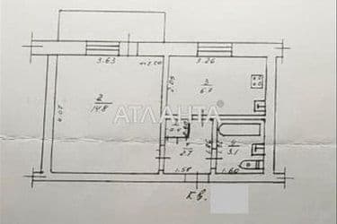 1-room apartment apartment by the address st. Makhachkalinskaya (area 32 m²) - Atlanta.ua - photo 24