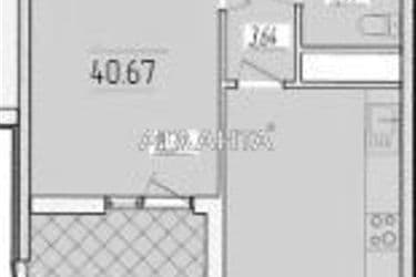 1-кімнатна квартира за адресою вул. Краснова (площа 40,6 м²) - Atlanta.ua - фото 18