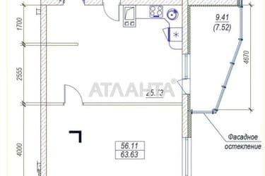 2-комнатная квартира по адресу ул. Среднефонтанская (площадь 63,6 м²) - Atlanta.ua - фото 17