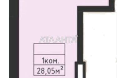 1-кімнатна квартира за адресою вул. Дача Ковалевського (площа 28,1 м²) - Atlanta.ua - фото 16