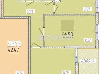 2-комнатная квартира по адресу ул. Краснова (площадь 64,5 м²) - Atlanta.ua - фото 14