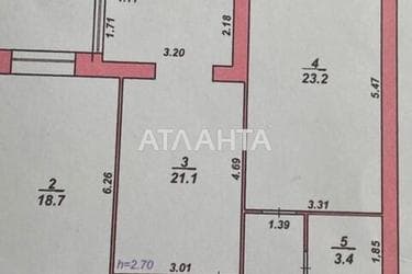 2-rooms apartment apartment by the address st. Kulparkovskaya ul (area 77 m²) - Atlanta.ua - photo 44