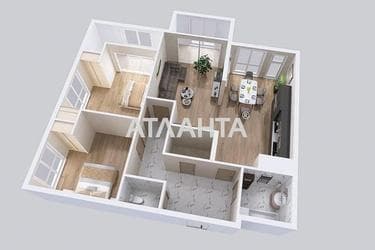 3-кімнатна квартира за адресою вул. Соняшникова (площа 88,6 м²) - Atlanta.ua - фото 37
