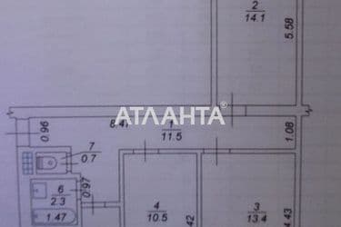 3-кімнатна квартира за адресою вул. Балукова (площа 60 м²) - Atlanta.ua - фото 36