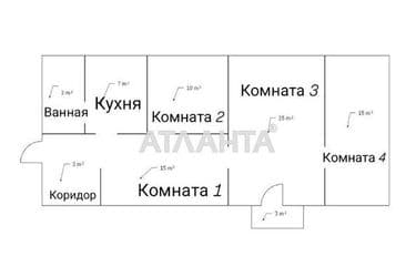 4+-rooms apartment apartment by the address st. Novoselskogo Ostrovidova (area 80 m²) - Atlanta.ua - photo 19