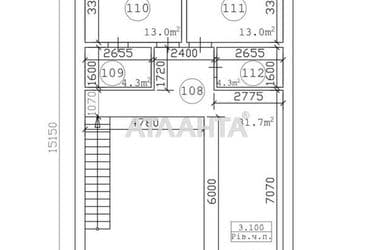 Будинок за адресою вул. Суворова (площа 170 м²) - Atlanta.ua - фото 64