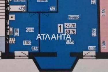 2-комнатная квартира по адресу ул. Лазурная (площадь 60,8 м²) - Atlanta.ua - фото 10