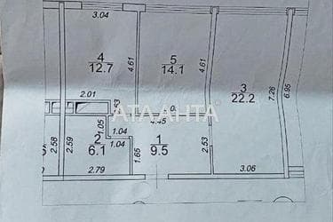 2-комнатная квартира (площадь 65,7 м²) - Atlanta.ua - фото 26