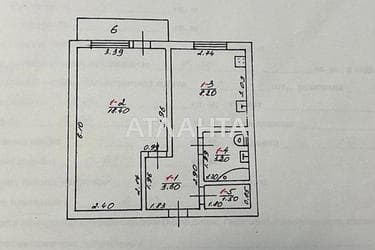 1-комнатная квартира (площадь 35,7 м²) - Atlanta.ua - фото 30