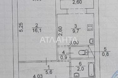 1-комнатная квартира по адресу ул. Архипенко (площадь 35,1 м²) - Atlanta.ua - фото 44