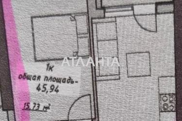 1-кімнатна квартира за адресою Курортний пров. (площа 45,9 м²) - Atlanta.ua - фото 12