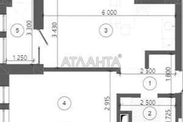 1-комнатная квартира по адресу ул. Под Голоском (площадь 41,7 м²) - Atlanta.ua - фото 15