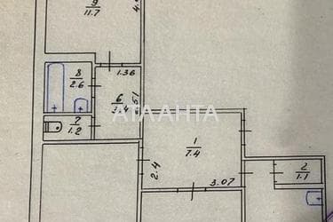 3-кімнатна квартира за адресою вул. Пирогова (площа 62,2 м²) - Atlanta.ua - фото 29