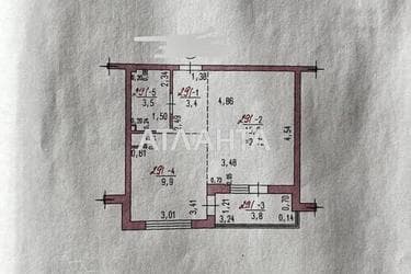 1-комнатная квартира по адресу ул. Радужный м-н (площадь 36,4 м²) - Atlanta.ua - фото 26