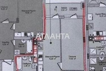 1-кімнатна квартира за адресою вул. Наварійська (площа 51,5 м²) - Atlanta.ua - фото 34