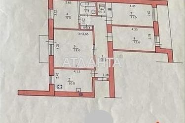 Багатокімнатна квартира за адресою вул. Хіміків (площа 81,1 м²) - Atlanta.ua - фото 45