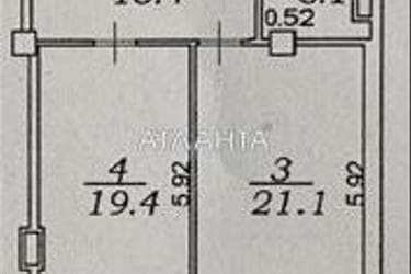 1-комнатная квартира по адресу ул. Говорова марш. (площадь 61 м²) - Atlanta.ua - фото 20