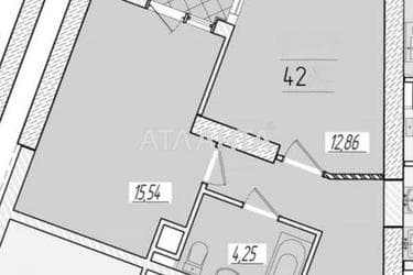1-кімнатна квартира за адресою вул. Краснова (площа 42 м²) - Atlanta.ua - фото 34