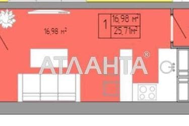 1-room apartment apartment by the address st. Pishonovskaya (area 28 m²) - Atlanta.ua - photo 10