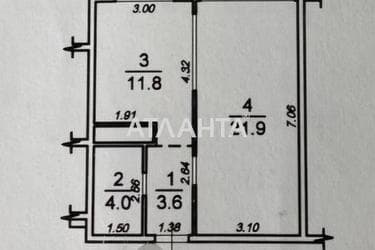 1-room apartment apartment by the address st. Zhemchuzhnaya (area 45 m²) - Atlanta.ua - photo 20