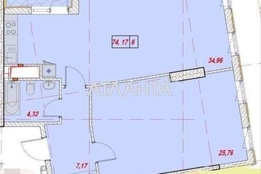 3-кімнатна квартира за адресою вул. Скісна (площа 74,2 м²) - Atlanta.ua - фото 10