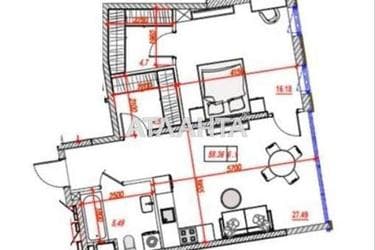 2-rooms apartment apartment by the address st. Kosvennaya Vegera (area 58,4 m²) - Atlanta.ua - photo 17
