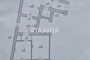 3-комнатная квартира по адресу ул. Кобилиці Лук’яна (площадь 68,9 м²) - Atlanta.ua - фото 32